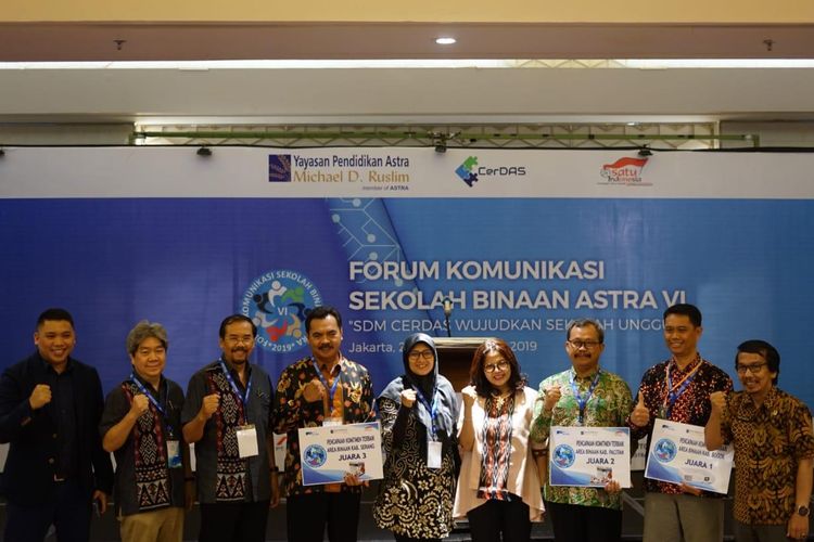 Memperingati Hari Guru Nasional Yayasan Pendidikan Astra Michael D. Ruslim (YPA-MDR) selenggarakan Forum Komunikasi Sekolah Binaan (FKSB) ke- VI di Jakarta (29/11/2019).