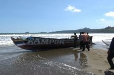 Kapal Terbalik di Tulungagung, 1 Nelayan Tewas, 1 Hilang