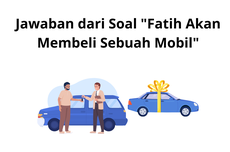 Jawaban dari Soal "Fatih Akan Membeli Sebuah Mobil"