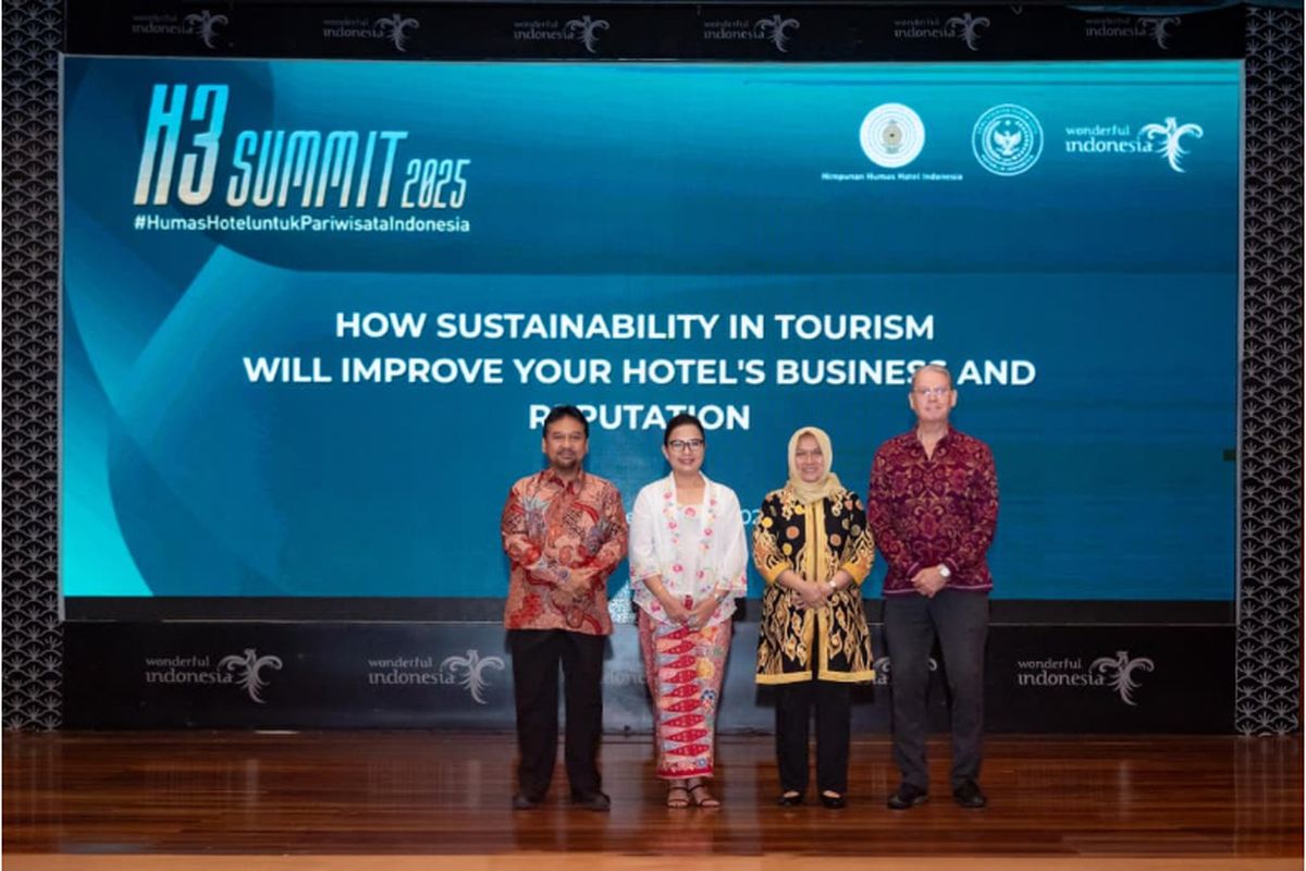 Himpunan Humas Hotel (H3) Indonesia menggelar H3 Summit 2025 di Balairung Soesilo Soedarman, Gedung Sapta Pesona Kementerian Pariwisata dan Ekonomi Kreatif, Kamis (25/9/2025) 