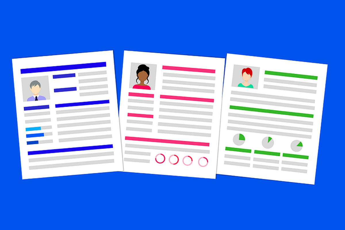 Ilustrasi, cara membuat CV yang menarik secara online dengan mudah, praktis dan gratis
