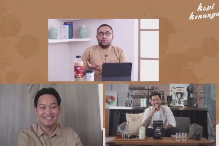 Acara virtual Coffee Class oleh Kopi Kenangan (21/4/2021).