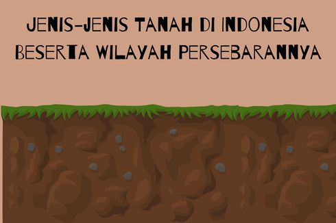 Jenis-jenis Tanah di Indonesia beserta Persebarannya