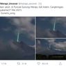 Kata LAPAN dan BPPTKG soal Dugaan Meteor Jatuh di Puncak Merapi