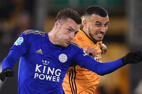 Wolves Vs Leicester City, Jamie Vardy Torehkan 200 Pertandingan