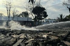 30 Rumah Bedeng di Bali Terbakar, Kerugian Capai Rp 500 Juta