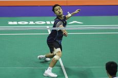 Hong Kong Open 2023, Ginting Bersyukur Tidak Cedera