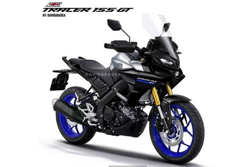 Gambar Digital Yamaha Tracer 155 GT, Calon Pesaing Honda CB150X