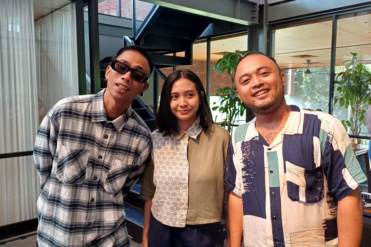 Fourtwnty dan Charita Utami saat ditemui di daerah Kebayoran Baru, Jakarta Selatan, Rabu (26/6/2024). 