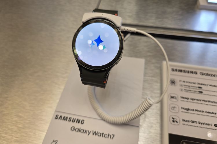 Samsung Galaxy Watch 7 resmi meluncur di Indonesia, Rabu (24/7/2024).