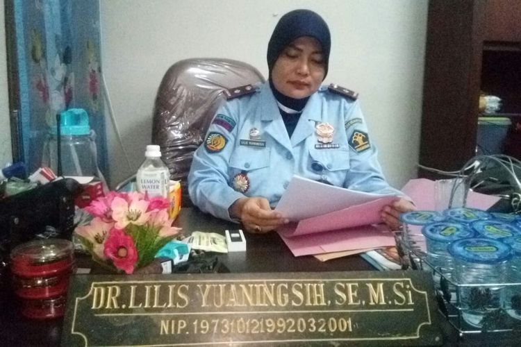 Kepala Rutan Perempuan Bandung Lilis Yuaningsih 
