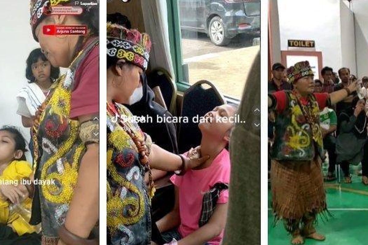 Sosok Ida Dayak yang disebut-sebut sebagai perempuan sakti yang viral di media sosial mampu mengobati tulang bengkok dengan sekali urut.