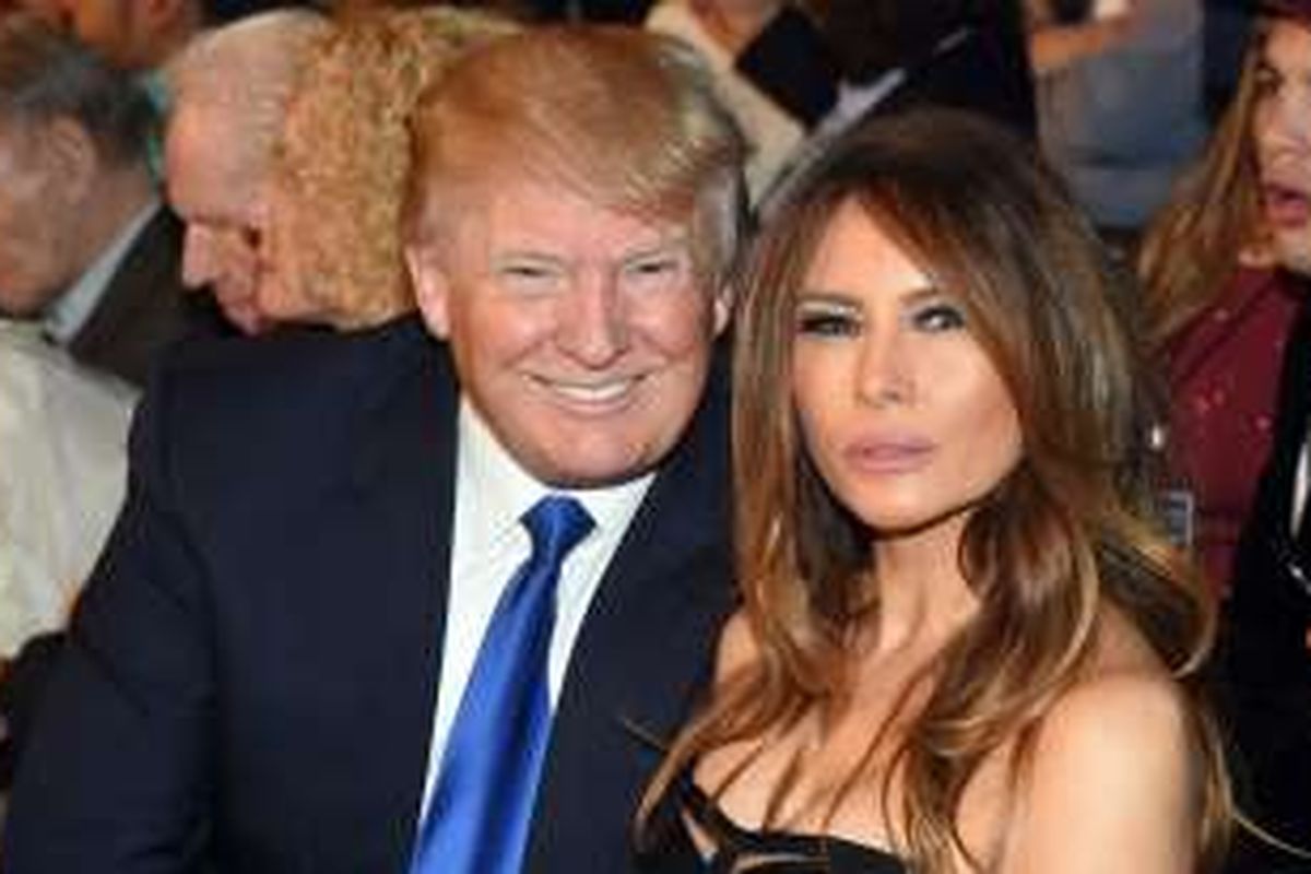 Donald Trump dan Melania Trump 