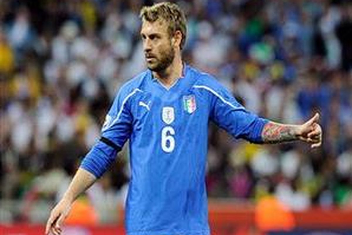 Gelandang Italia, Daniele De Rossi.
