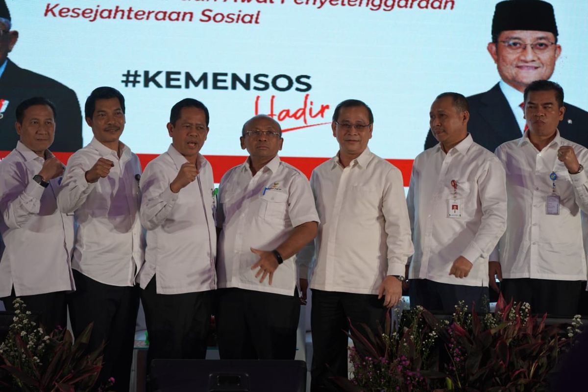 Kepala BP3S Prof Syahabuddin pada saat menghadiri Rapat Koordinasi Penyuluh Sosial  tahun 2020