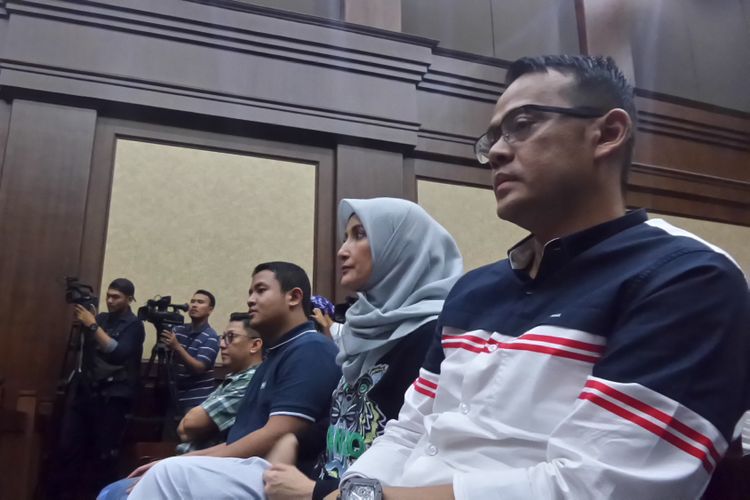 Direktur Utama PT Merial Esa Fahmi Darmawansyah di Pengadilan Tipikor Jakarta, Rabu (24/5/2017).