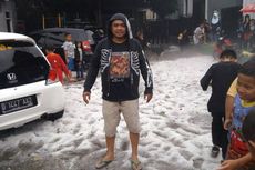 Hujan Es Kembali Landa Bandung