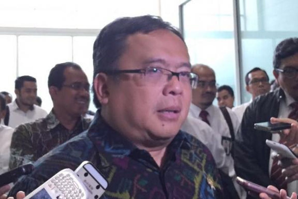 Menteri PPN/ Kepala Bappenas Bambang Brodjonegoro. 
