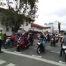 Samarinda Berlakukan Markah Physical Distancing bagi Pengendara Sepeda Motor 