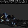 Berikut Peta Sebaran Virus Corona di Jakarta dan Jawa Barat