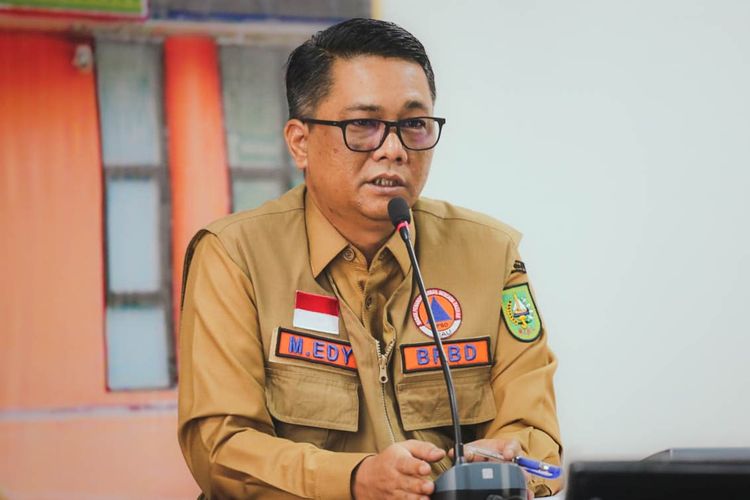 Kepala Badan Penanggulangan Bencana Daerah (BPBD) Riau M Edy Afrizal.