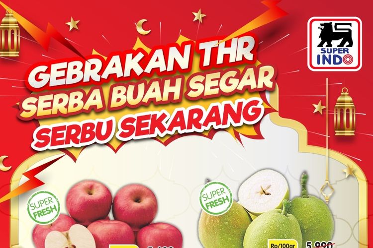 Promo Superindo Hari Ini 17 Maret 2026, Produk Kebutuhan Rumah Diskon hingga 45 Persen