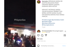 Viral, Video Kepanikan Warga Medan Sunggal Diserang Geng Motor, Polisi Tangkap 2 Pelaku