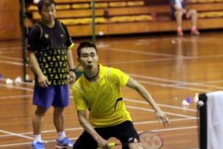 Lee Chong Wei masih berlatih di stadion Bukit Kiara