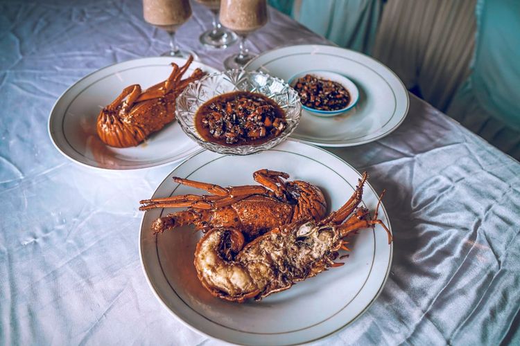 Kuliner di Festival Kuliner Aceh.