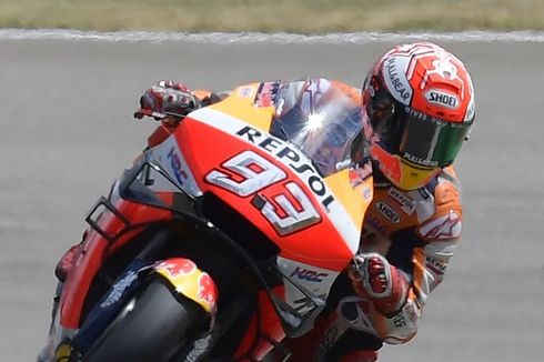 Hasil Kualifikasi MotoGP, Marquez Raih Pole ke-60, Quartararo Tercecer