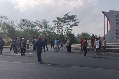 Warga dan Anggota Ormas Bentrok di Kuningan, 2 Orang Terluka