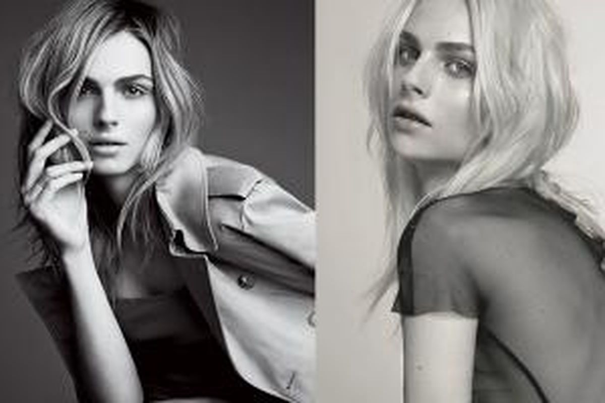 Andrej Pejic, tampil sebagai model transjender pertama untuk sampul depan majalah Vogue.