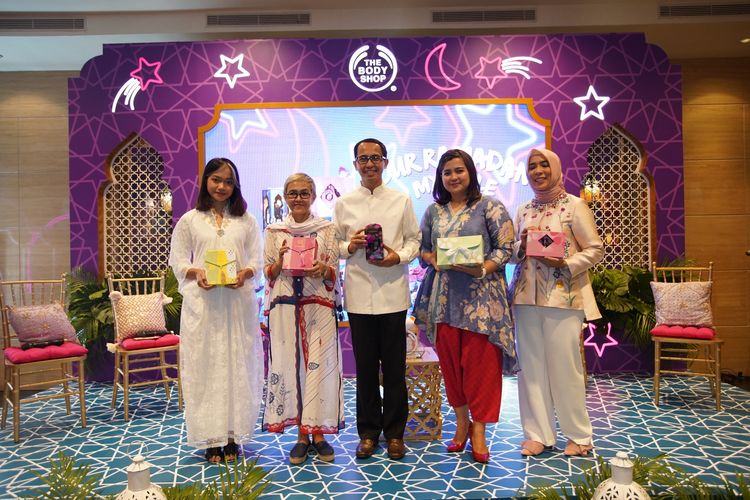 Peluncuran program My Ramadan Style dari Body Shop Indonesia (7/5/2019).