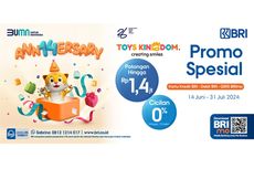 Isi Liburan Sekolah dengan Mainan Edukatif, BRI Hadirkan Diskon hingga Rp 1,4 juta di Toys Kingdom