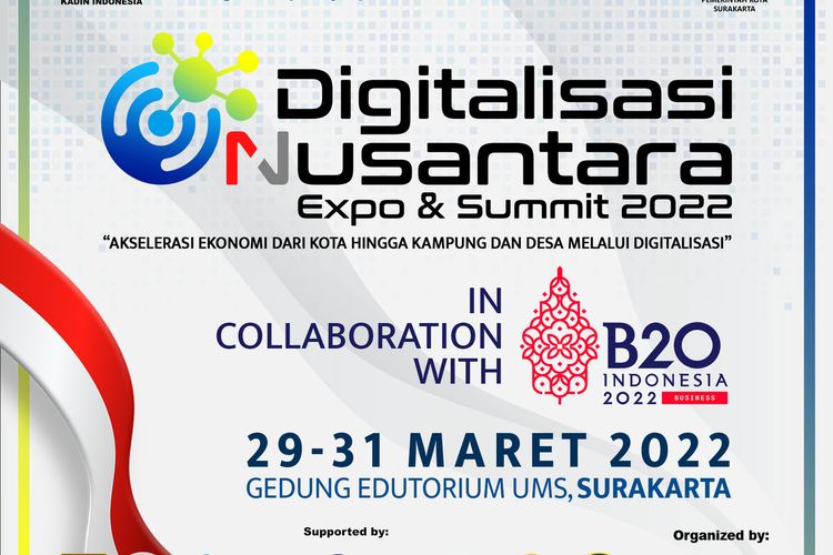 Digitalisasi Nusantara Expo & Summit 2022, di Kota Solo