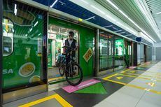 Ada Akses Sepeda Non-lipat di Stasiun Istora Mandiri, Cek di Sini