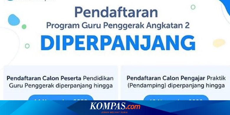 Pendaftaran Guru Penggerak Diperpanjang, Guru Didorong Berpartisipasi