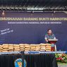 BNN Musnahkan 223 Kilogram Ganja yang Peredarannya Dikendalikan dari Dalam Lapas Tangerang
