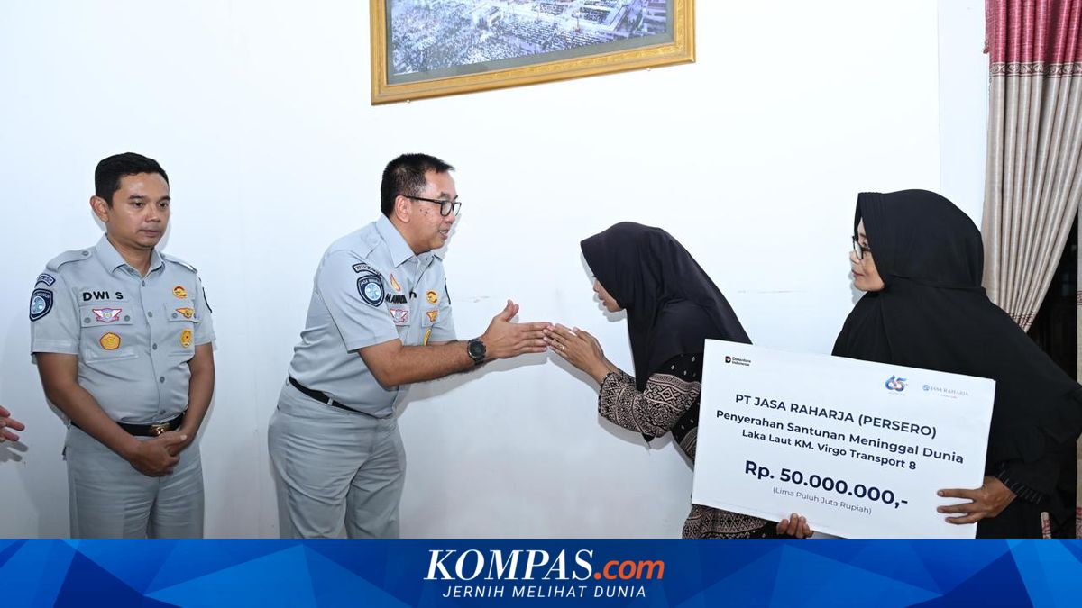 Jasa Raharja Terus Bergerak, Tiga Ahli Waris Korban KM Virgo Terima Santunan di Jawa Timur
