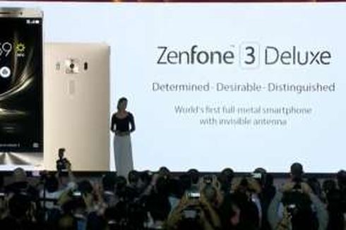 Asus Luncurkan Zenfone 3 Deluxe dengan RAM 6 GB