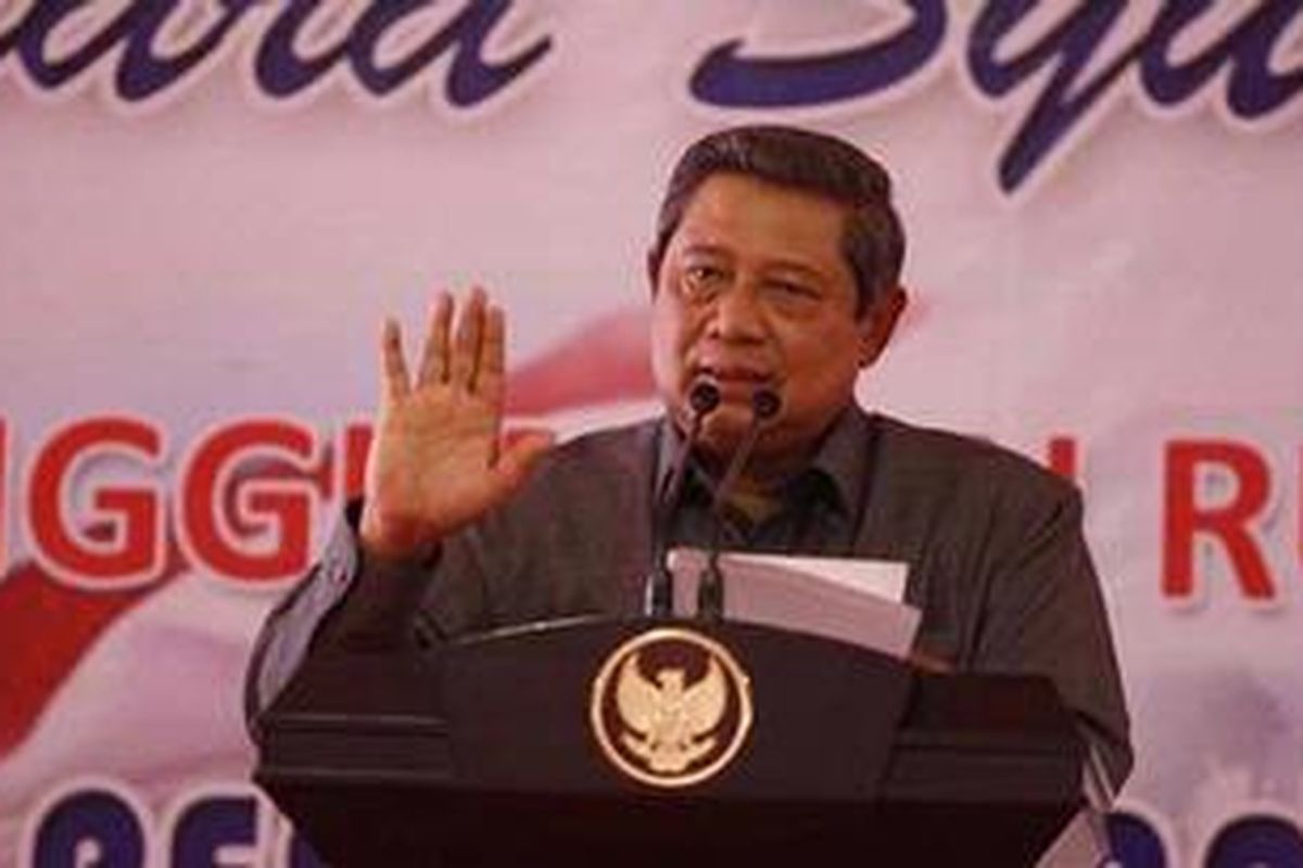 Presiden Susilo Bambang Yudhoyono.
