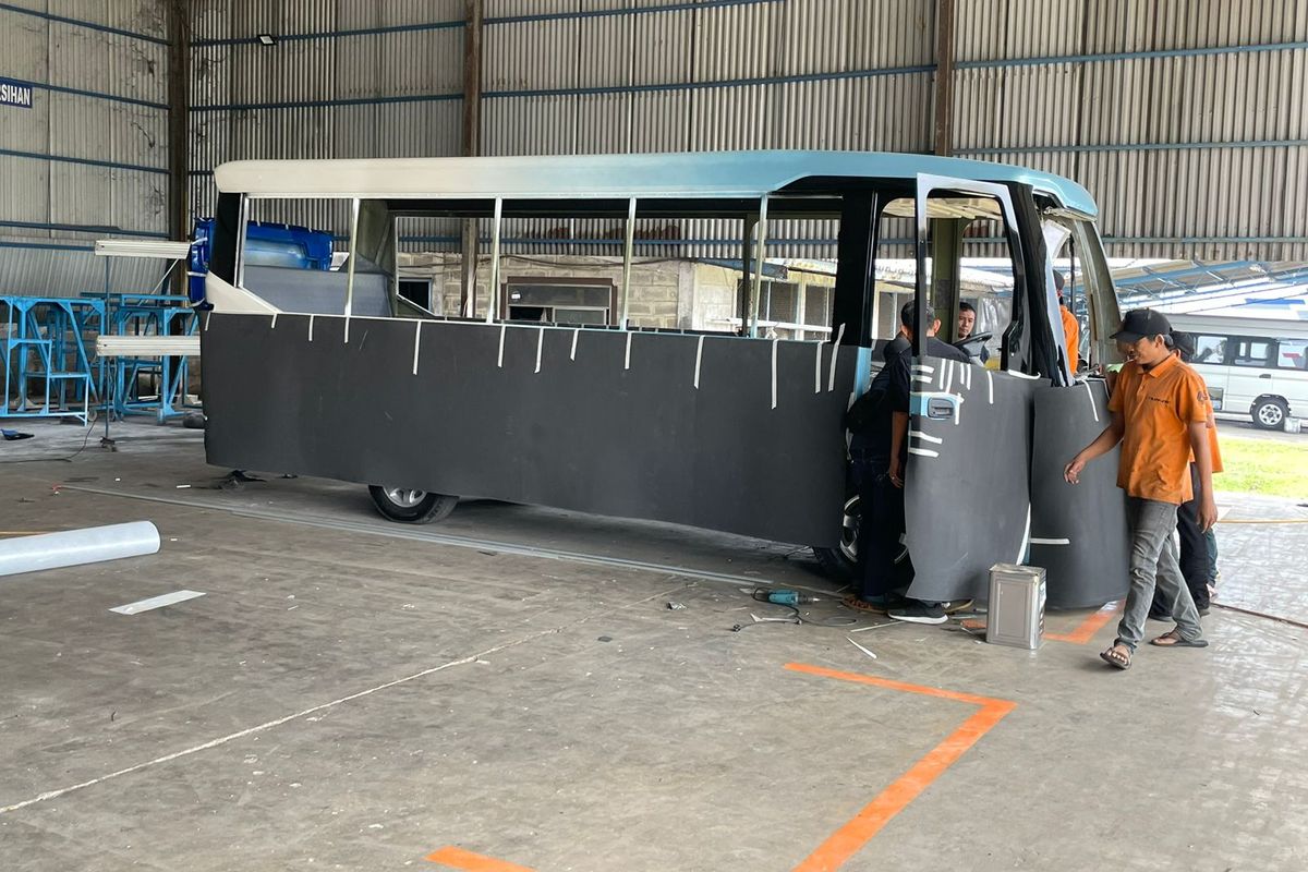 Bocoran bus baru Karoseri Trijaya Union