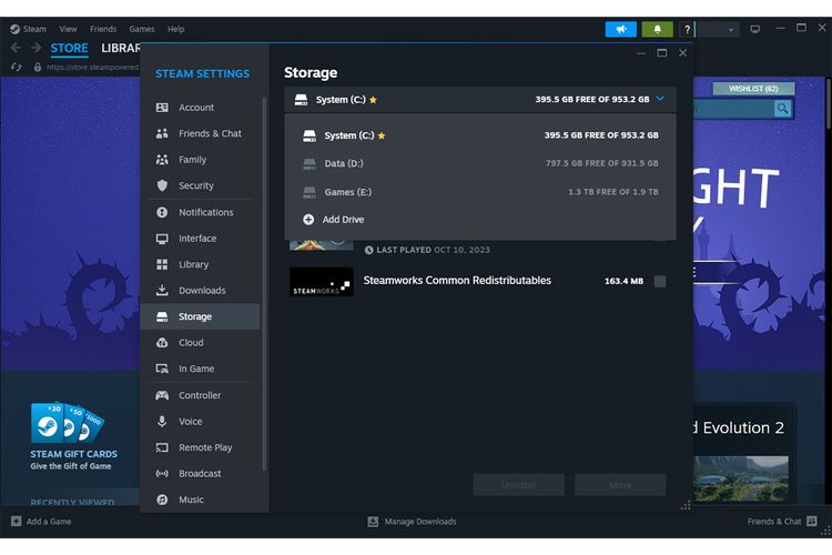 Cara Memindahkan Game PC ke Drive Lain Tanpa Download Ulang - Kompas ...