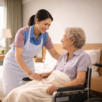 Ilustrasi pekerja migran Indonesia. Foto ini dibuat dengan bantuan perangkat kecerdasan buatan.