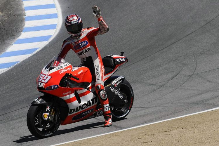 Nicky Hayden menjadi pebalap Ducati MotoGP pada 2009 - 2013. 