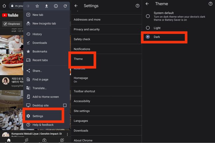 Cara Mengaktifkan Dark Mode Di Chrome Customer co id