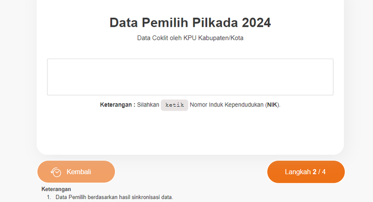 Cara Cek DPT Online Pilkada 2024, Berikut Link dan Syarat Mencoblos di TPS