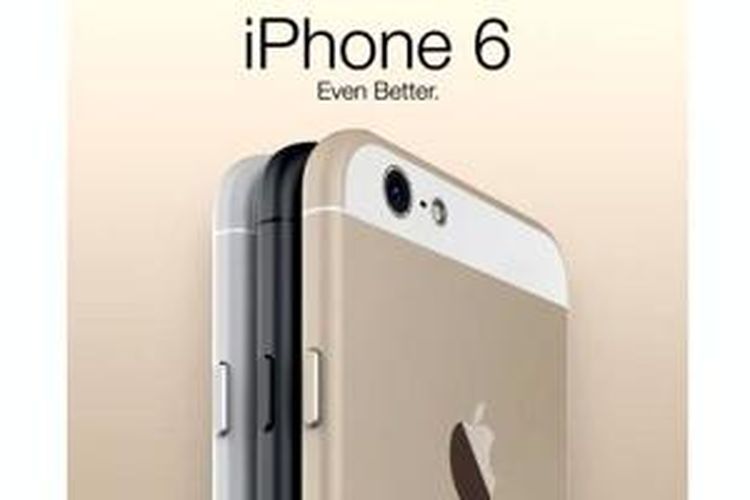 Bocoran foto iPhone 6.