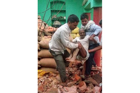 Korban Tewas Badai Pasir India Capai 116 Orang
