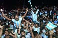 Vuvuzela Bergema, 12.000 Warga Bangladesh Bersorak Usai Argentina Lolos Fase Grup Piala Dunia 2022